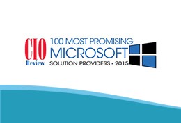 Most Promising Awarded by Microsoft