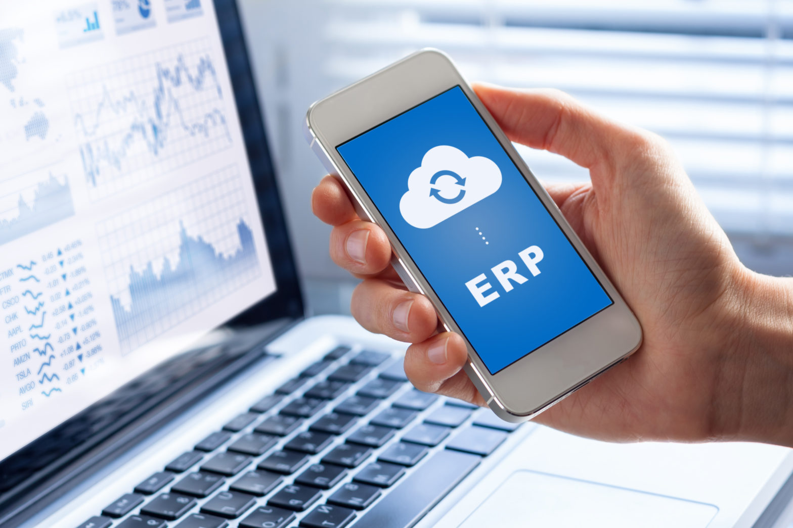 Cloud ERP on mobile