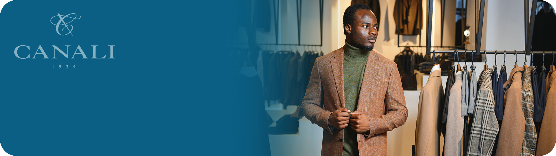 Man in Suit Store Canali Logo