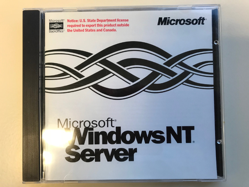 Microsoft Windows NT Server CD