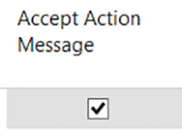 Accept Action Message