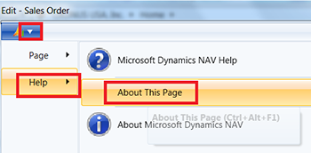 For slow running reports, first select “Help”, then “About This Page”