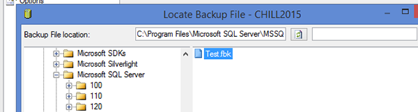 File Location tool