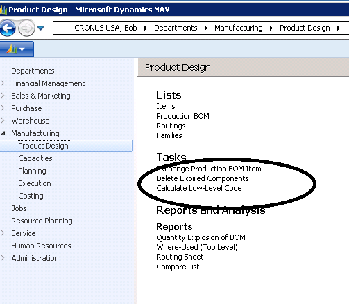 Selecting Calculate Low-Level Code before running the Adjust Cost program