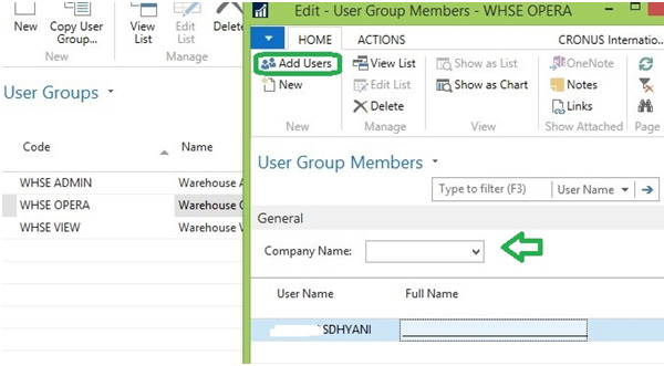 User Group Members.