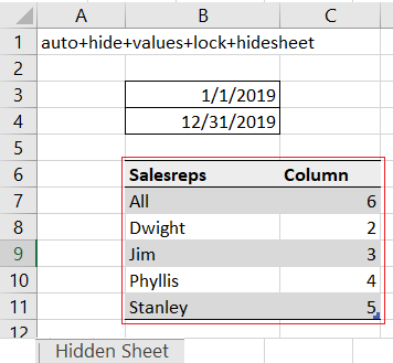 Figure 11 – Microsoft Excel VLOOKUP formula table reference