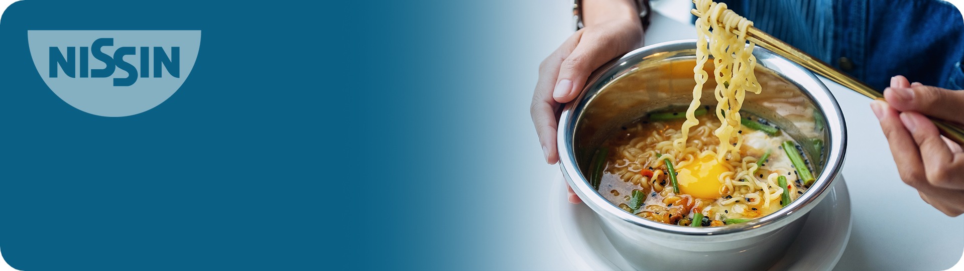 Bowl of Noodles Nissin Logo