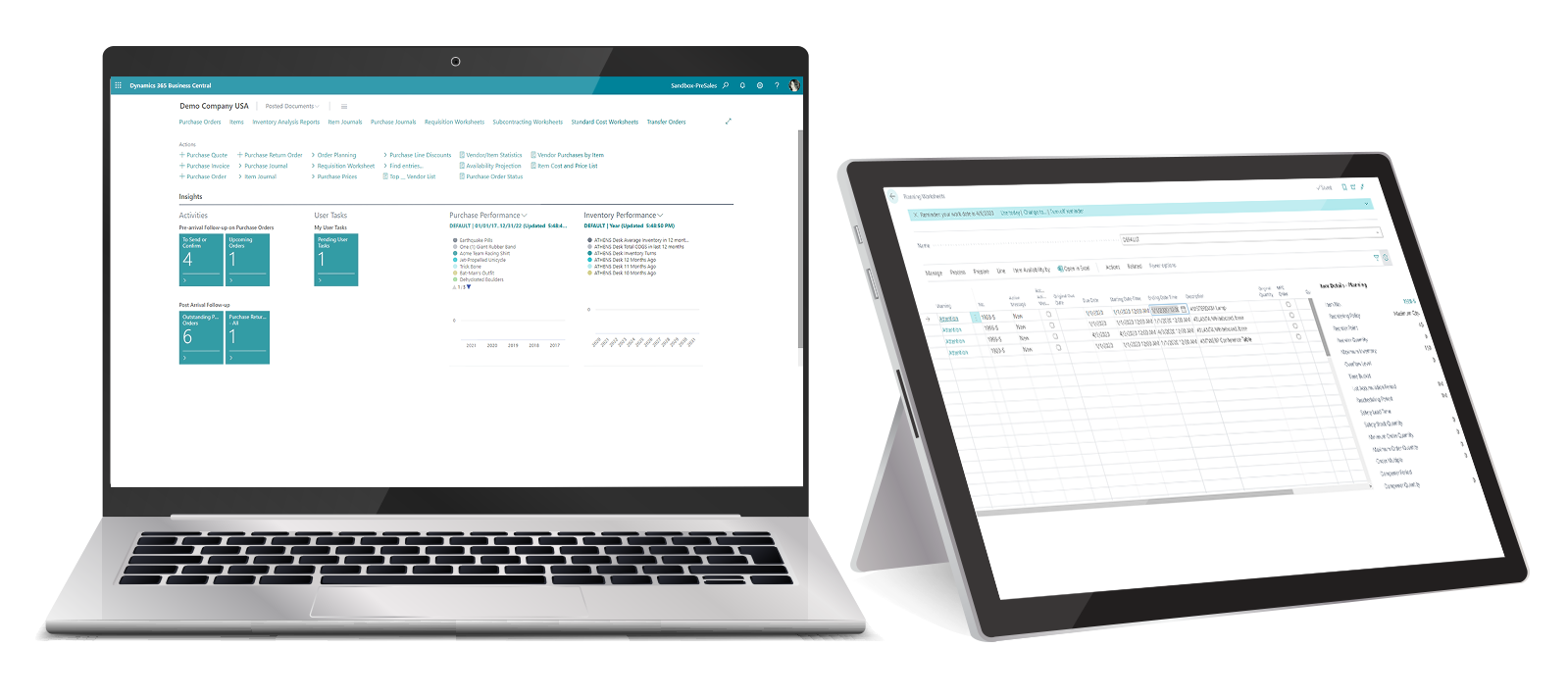 Dynamics 365 Business Central Supply Chain Management