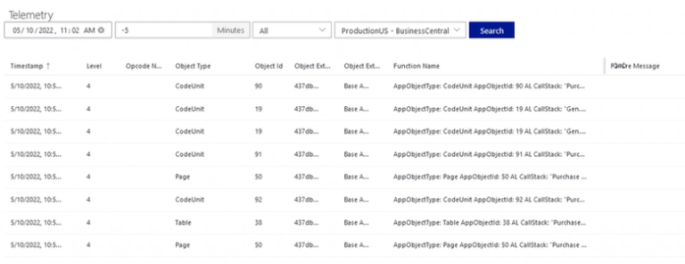 Telemetry for Dynamics 365 Business Central | ArcherPoint