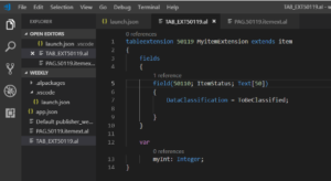 How to Add a Field Extension in Dynamics NAV or Business Central