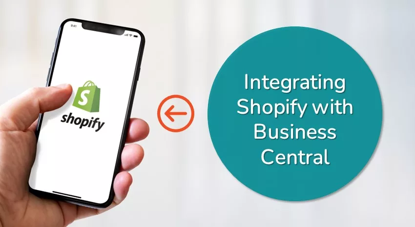 shopify logo on smart phone