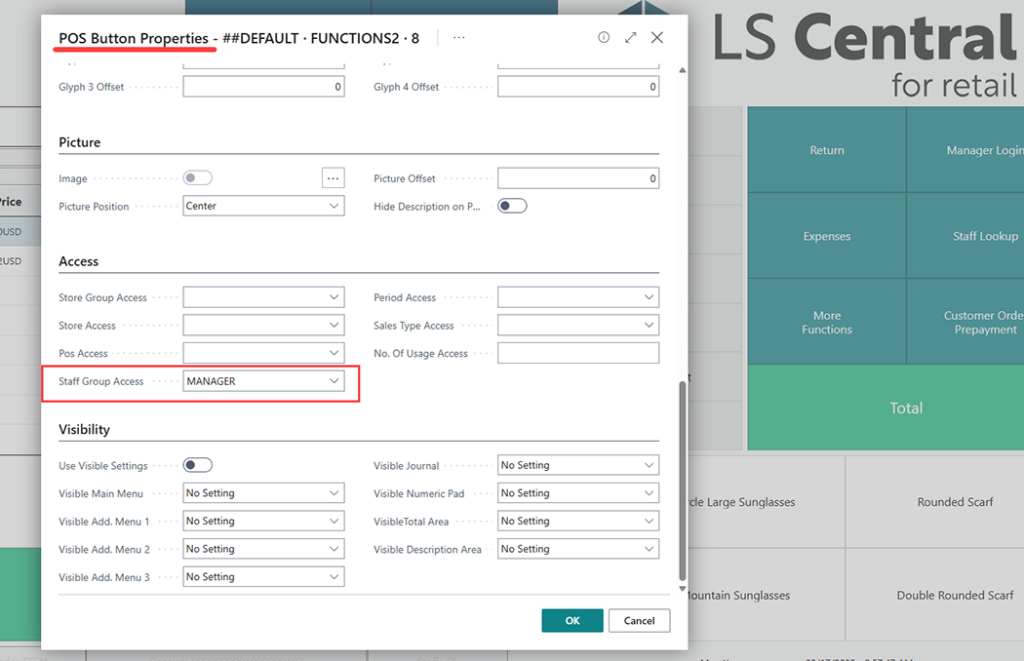 Use the “Staff Group Access” field 