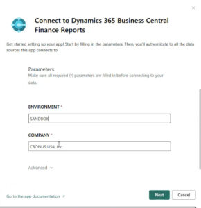 How to Connect Business Central with Power BI Reports