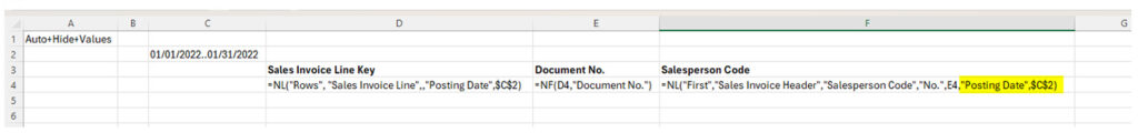 Speed up report by adding the Posting Date filter