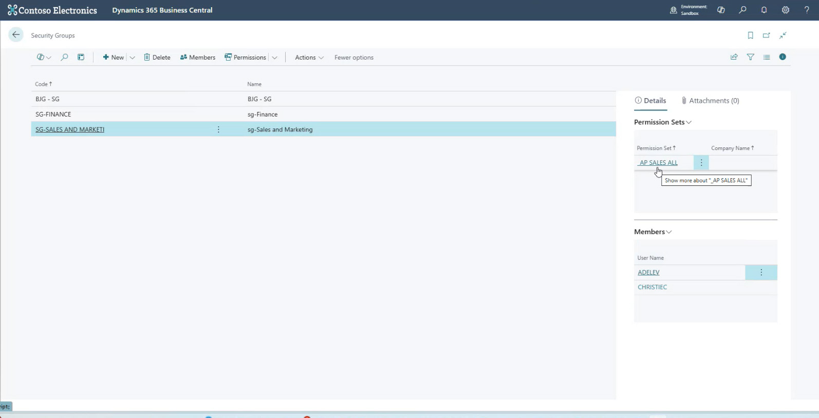 Pem Setting Permissions, Security, and Security Filters in BC – Part II
