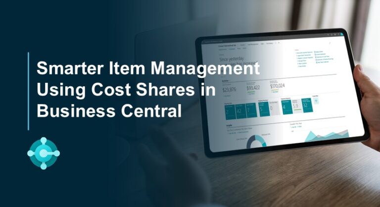 Smarter Item Management Using Cost Shares in Business Central