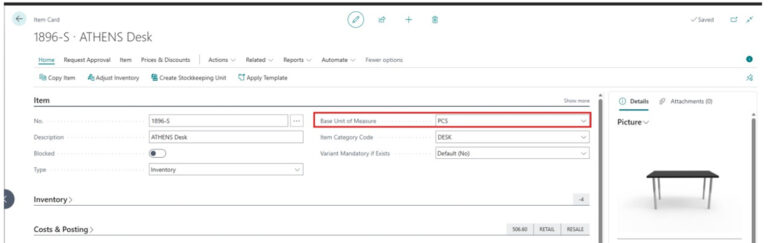 How to Use Multiple Units of Measure in Business Central