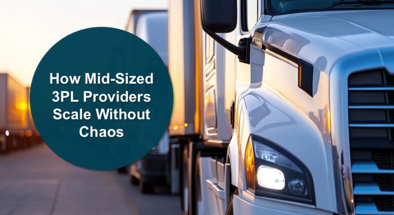 How Mid-Sized 3PL Providers Scale Without Chaos